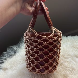 Staud leather bucket bag